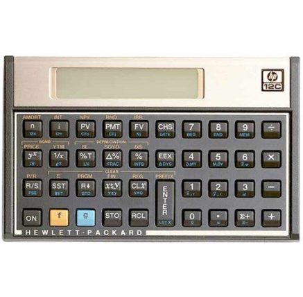 HP 12c Financial Calculator -  Finanční kalkulačka