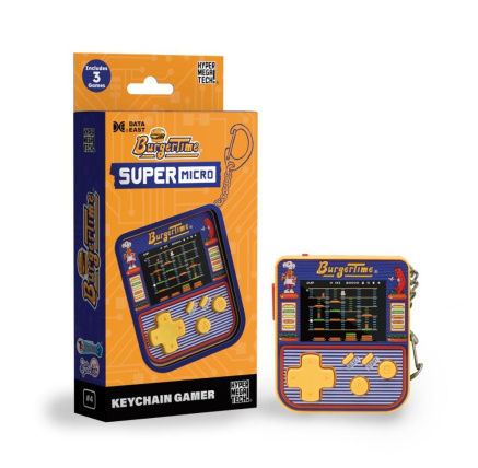 Evercade Super Micro - BurgerTime Keychain Gamer