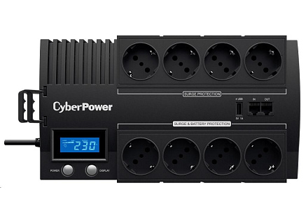 CyberPower BRICs Series II SOHO LCD UPS 1000VA/600W, German SCHUKO zásuvky