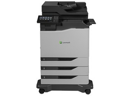 LEXMARK tiskárna CX820dtfe A4 COLOR LASER, 50ppm, 2048MB USB, LAN, duplex, dotykový LCD, 2x zásobník papíru, sešívačka