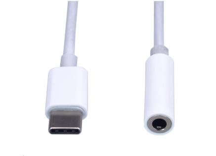 PremiumCord Převodník USB-C na audio konektor jack 3,5mm female 10cm