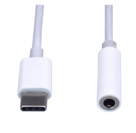 PremiumCord Převodník USB-C na audio konektor jack 3,5mm female 10cm