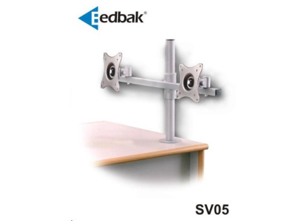 Stolní držák na 2 monitory Edbak SV05