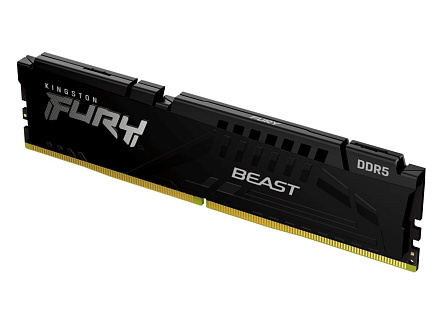 KINGSTON DIMM DDR5 16GB 5600MT/s CL40 FURY Beast Černá