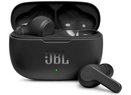 JBL Wave 200TWS Black bezdrátová sluchátka do uší