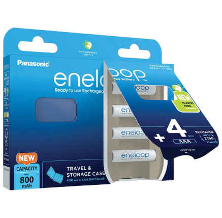 PANASONIC HR03 AAA 4MCCE/4BE ENELOOP CASE N, 800 mAh (Blistr 4ks)