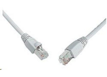Solarix Patch kabel CAT6 SFTP PVC 15m šedý snag-proof C6-315GY-15MB