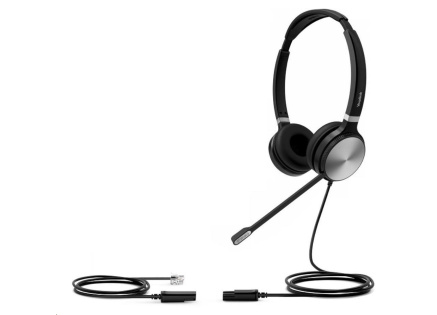 Yealink YHS36 Dual náhlavní souprava na obě uši s QD-RJ9 konektory