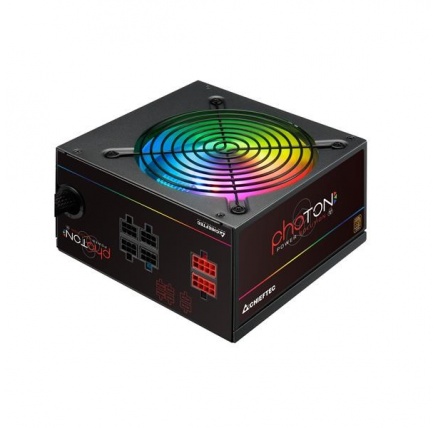 CHIEFTEC zdroj Photon Series, CTG-750C-RGB, 750W, 12cm RGB fan, Active PFC, Modular, Retail, 85+