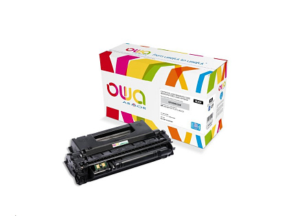 OWA Armor toner pro HP Laserjet P2014, 2015, M2727, 10000 Stran, Q7553X JUMBO, černá/black