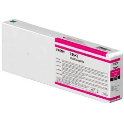 EPSON ink Singlepack Vivid Magenta T55K30N UltraChrome HDX/HD 700ml EPSON ink Singlepack Vivid Magenta T55K30N UltraChrome HDX/HD 700ml