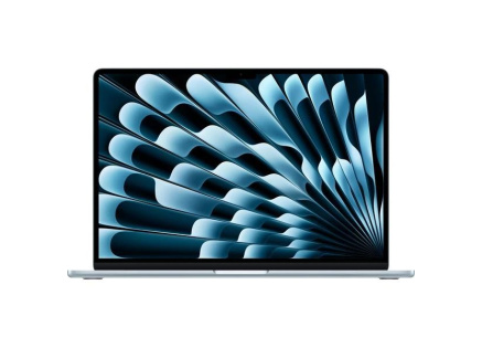 Apple MacBook Air 15'' M4 chip 10-core CPU and 10-core GPU, 24GB, 512GB SSD - Sky Blue