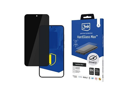 3mk tvrzené sklo HardGlass Max Privacy Black pro Samsung Galaxy S24/S25