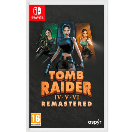 NS hra Tomb Raider IV-VI Remastered Starring Lara Croft NS hra Tomb Raider IV-VI Remastered Starring Lara Croft