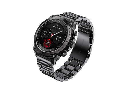 Garett Smartwatch Atom Black Steel