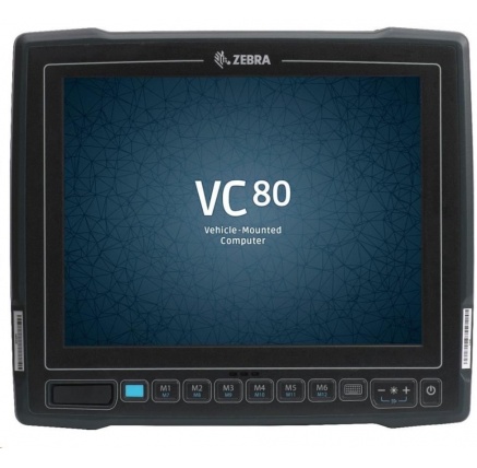 Zebra VC80 vozíkový terminál 10" STD OUT RES., APQ 8056 CPU, 4GB/32GB MMC (PSLC), ANDROID N AOSP, USB, RS232, BT Zebra VC80 vozíkový terminál 10" STD OUT RES., APQ 8056 CPU, 4GB/32GB MMC (PSLC), ANDROID N AOSP, USB, RS232, BT
