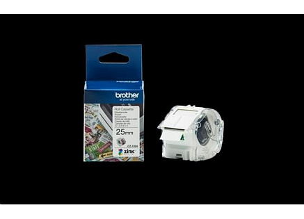 BROTHER Originální barevná kontinuální tisková role Brother CZ-1004, šířka 25 mm. délka 5m - pro VC500W