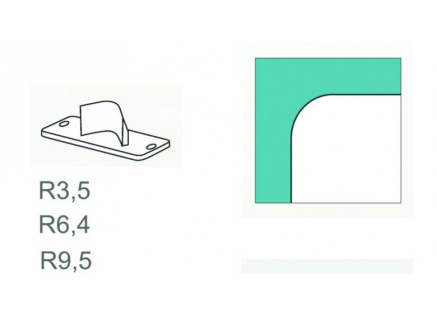 Zaoblovací nůž R3,5 mm Diamond Zaoblovací nůž R3,5 mm Diamond