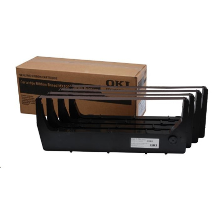 BAZAR - Oki Sada 4 pásek do řádkových tiskáren - modelů MX1100/1150/1200 a MX8100 a vyšší, CRB - 4 x 30 tis. - Poškozený BAZAR - Oki Sada 4 pásek do řádkových tiskáren - modelů MX1100/1150/1200 a MX8100 a vyšší, CRB - 4 x 30 tis. - Poškozený