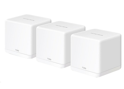 MERCUSYS Halo H30G(3-pack) Aginet WiFi5 Mesh (AC1300,2,4GHz/5GHz,2xGbELAN/WAN)