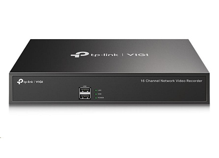 TP-Link VIGI NVR1016H, videorekordér, 16 channels, 1x100Mb/s LAN, 1xVGA,2xUSB2.0,1xHDMI
