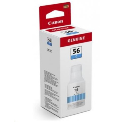 Canon BJ INK GI-56 C EUR Cyan Ink Bottle pro Maxify GX6050/3050/5550/7050/4050/5050/6550 (15755 str.) Canon BJ INK GI-56 C EUR Cyan Ink Bottle pro Maxify GX6050/3050/5550/7050/4050/5050/6550 (15755 str.)