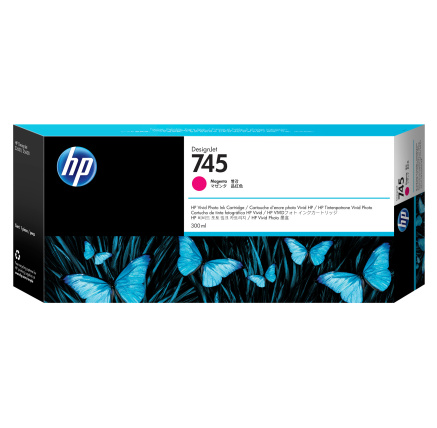 HP 745 300-ml Magenta Ink Cartridge HP 745 300-ml Magenta Ink Cartridge
