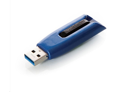 VERBATIM Flash Disk 128GB V3 MAX, USB 3.0, modrá