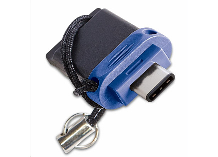 VERBATIM Flash Drive 32GB Store 'n' Go Dual Drive USB 3.0/USB Type-C, modrá