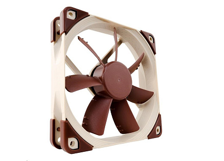 NOCTUA Ventilátor NF-S12A-FLX, 120mm, hnědá
