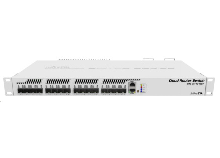MikroTik Cloud Router Switch CRS317-1G-16S+RM, dual-core 800MHz CPU, 1GB, 1xGLAN, 16xSFP+ slot, vč. L6 MikroTik Cloud Router Switch CRS317-1G-16S+RM, dual-core 800MHz CPU, 1GB, 1xGLAN, 16xSFP+ slot, vč. L6