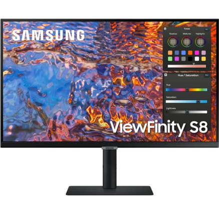 SAMSUNG MT LED LCD Monitor 27" ViewFinity LS27B800PXUXEN-plochý,IPS,3840x2160,5ms,60Hz,HDMI,DisplayPort,USBC