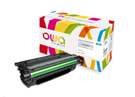 OWA Armor toner pro HP Color Laserjet CP4025/4520/4525, 11000 Stran, CE261A, modrá/cyan