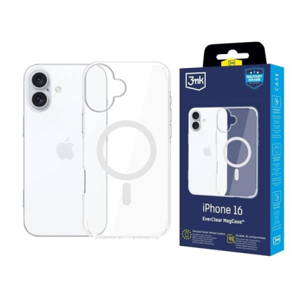 3mk ochranný kryt EverClear Magcase pro Apple iPhone 17 3mk ochranný kryt EverClear Magcase pro Apple iPhone 17