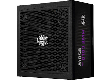Cooler Master zdroj 850W MWE Gold 3, 120mm, 80+ Gold, Plně modulární, ATX 3.1