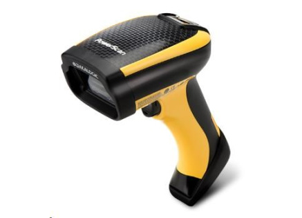 Datalogic PD9130, 1D, multi-IF, kit (USB, kroucený), black, žlutá