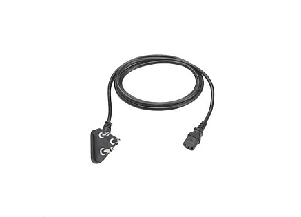 Zebra power cord, C13, IN