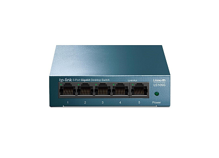 TP-Link LiteWave switch LS105G (5xGbE, fanless) TP-Link LiteWave switch LS105G (5xGbE, fanless)