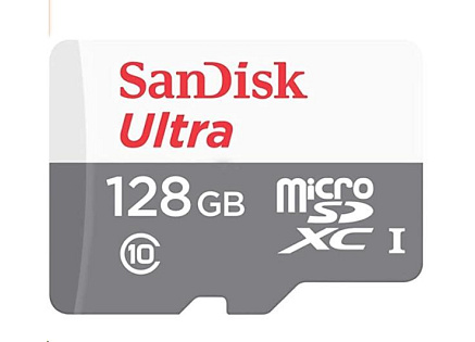 Sandisk MicroSDXC karta 128GB Ultra (100MB/s, Class 10 UHS-I, Android)