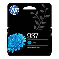 HP 937 Cyan Original Ink Cartridge (800 pages)