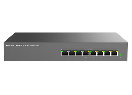 Grandstream GWN7701PA Unmanaged Network Switch 8 portů / 8 PoE out