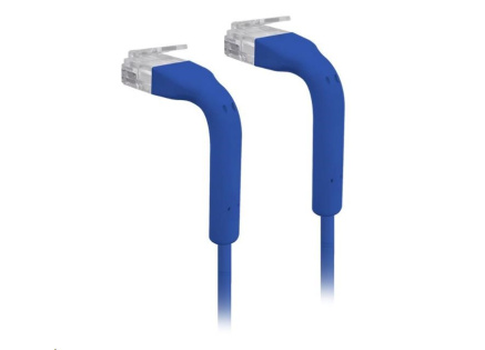 UBNT UC-PATCH-RJ45-BL, UniFi Ethernet Patch Cable, 0,22m, Cat6, Blue