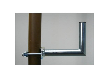 Držák antény na stožár, galvanický zinek, délka 25cm