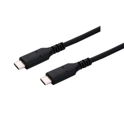 C-TECH kabel USB 4.0, Type-C (CM/CM), PD 100W, 40Gbps, 0,5m, černý C-TECH kabel USB 4.0, Type-C (CM/CM), PD 100W, 40Gbps, 0,5m, černý