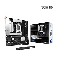 ASRock MB Sc LGA1851 B860M ROCK WIFI, Intel B860, 2xDDR5, 1xHDMI, 1x DP, WiFi,  mATX