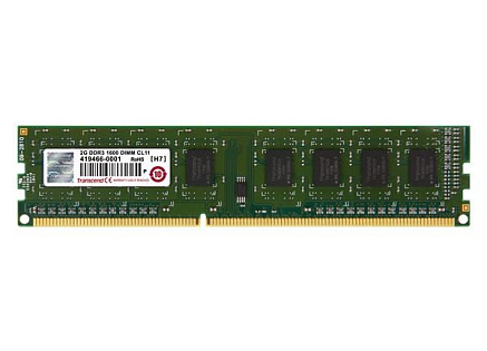 TRANSCEND DIMM DDR3 2GB 1600MHz 256Mx8 CL11 JetRam™