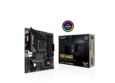 ASUS MB Sc AM4 TUF GAMING A520M-PLUS II, AMD A520, 4xDDR4, 1xDP, 1xHDMI, VGA, mATX