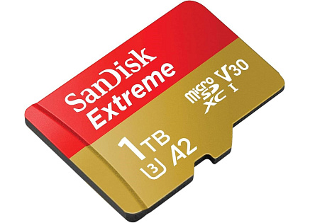 SanDisk micro SDXC karta 1TB Extreme (190 MB/s Class 10, UHS-I U3 V30) SanDisk micro SDXC karta 1TB Extreme (190 MB/s Class 10, UHS-I U3 V30)