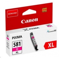 Canon CARTRIDGE PGI-581XL purpurová pro PIXMA TS615x, TS625x, TS635x, TR7550, TS815x (466 str.)