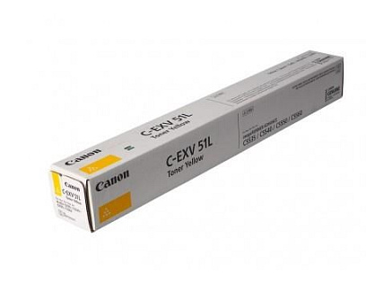 Canon toner iR-C55xx, C57xx yellow (C-EXV51L) (26000 str.) Canon toner iR-C55xx, C57xx yellow (C-EXV51L) (26000 str.)